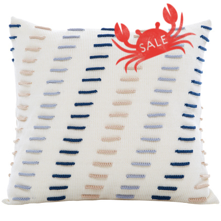 Tube Cushion Cover - Ivory / Multi