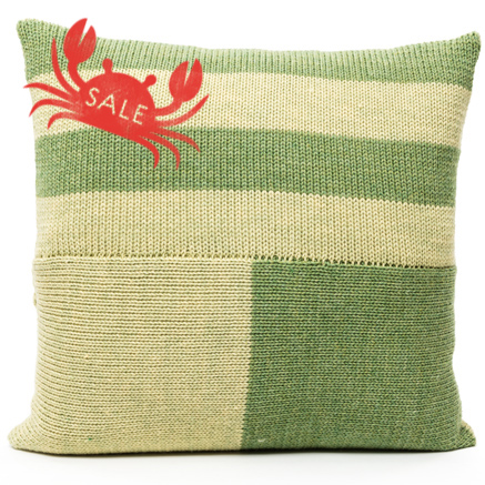 Blocks Cushion Cover - Green