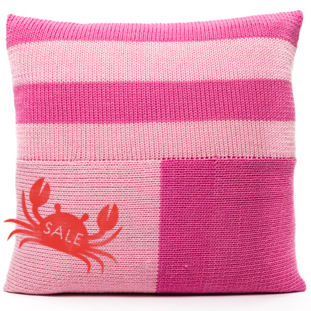 Blocks Cushion Cover - Pink