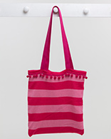 Deckchair Stripe Bag - Pink