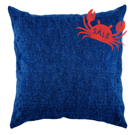 Denim Cushion Cover - Dark Wash