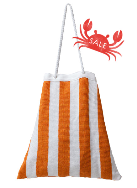 Drawstring Beach Bag - Lobster