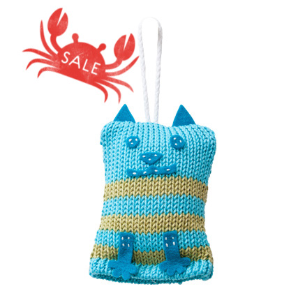 Tiny Kitty Toy - Turquoise